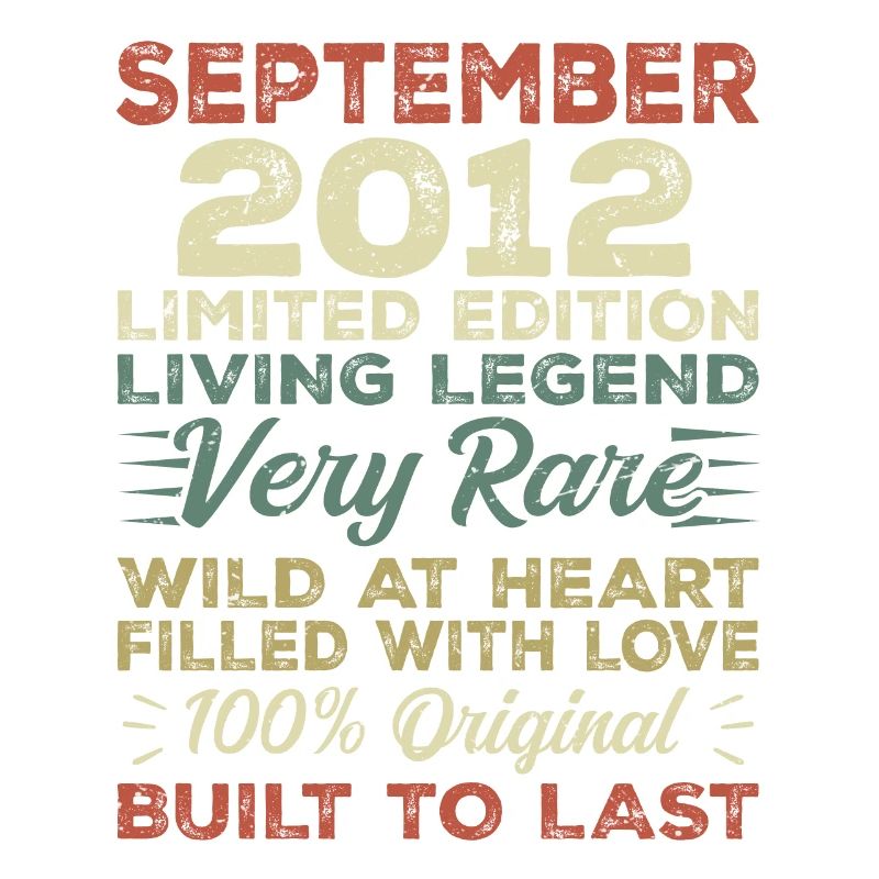 Geburtstag September 2012 Limited Edition Original