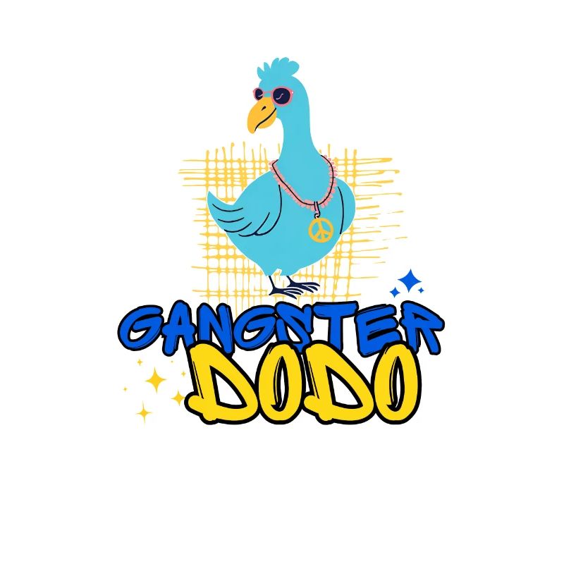 Gangster Dodo witziger Comicstil