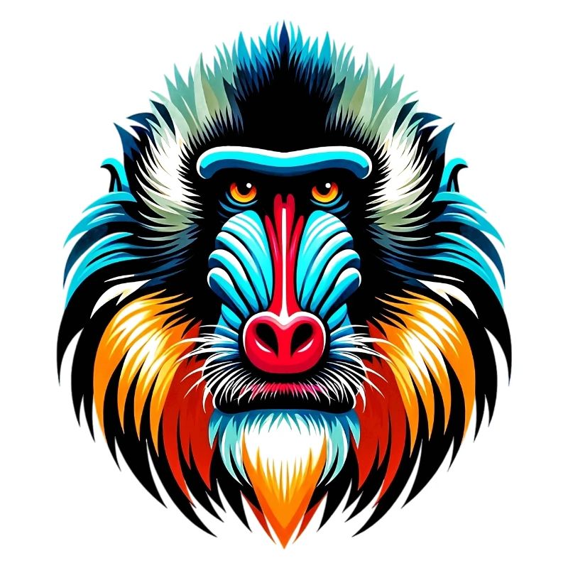 Mandrill-Affe