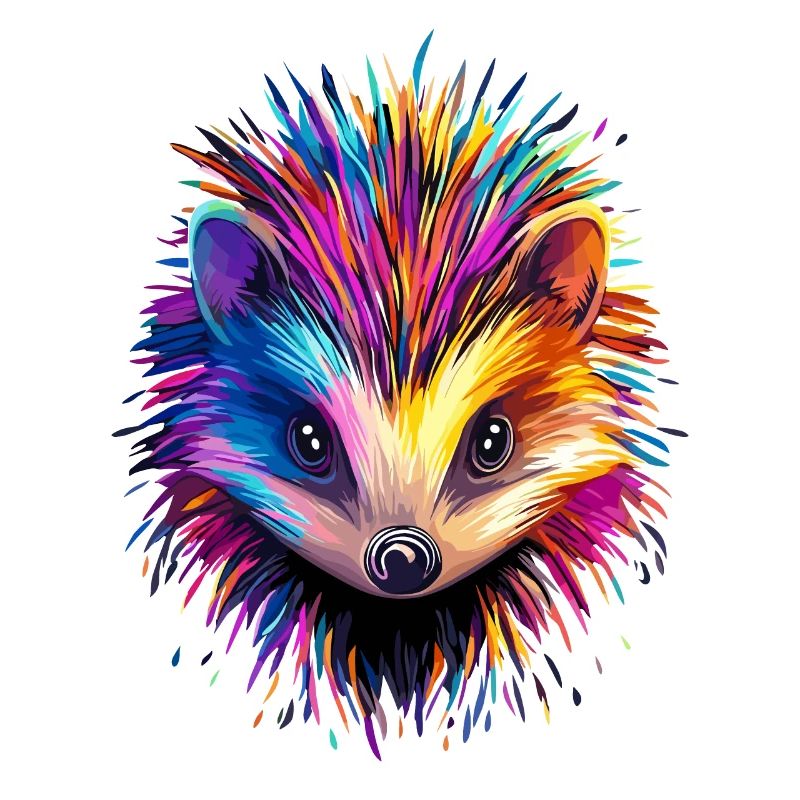 Hérisson Hérisson à ventre blanc Hérisson épineux Amour Hérisson mignon