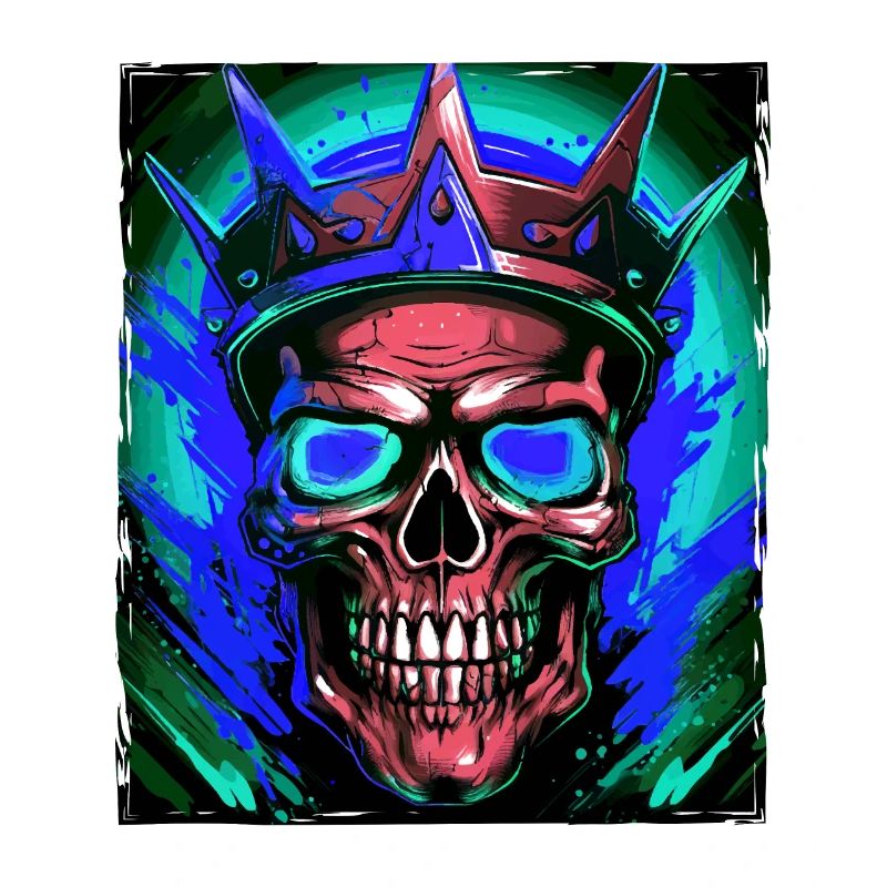 Skull King Crown