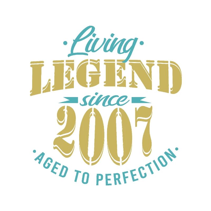 Geburtstag Legende 2007 Perfektion