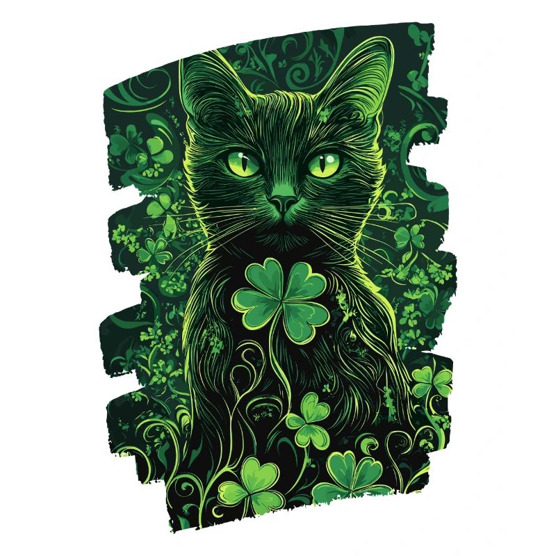 Chat de la Saint-Patrick