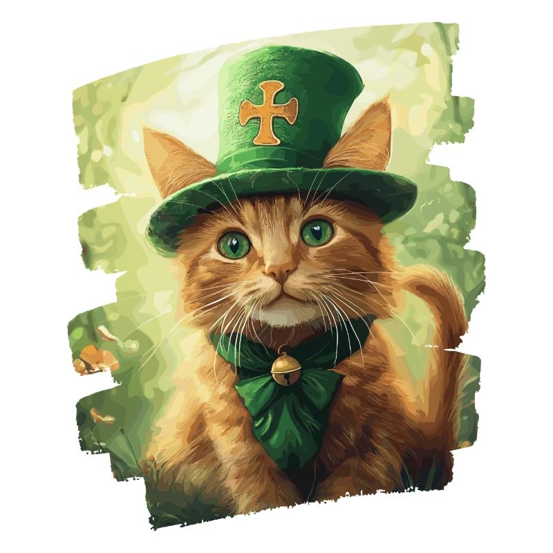 Chat de la Saint-Patrick