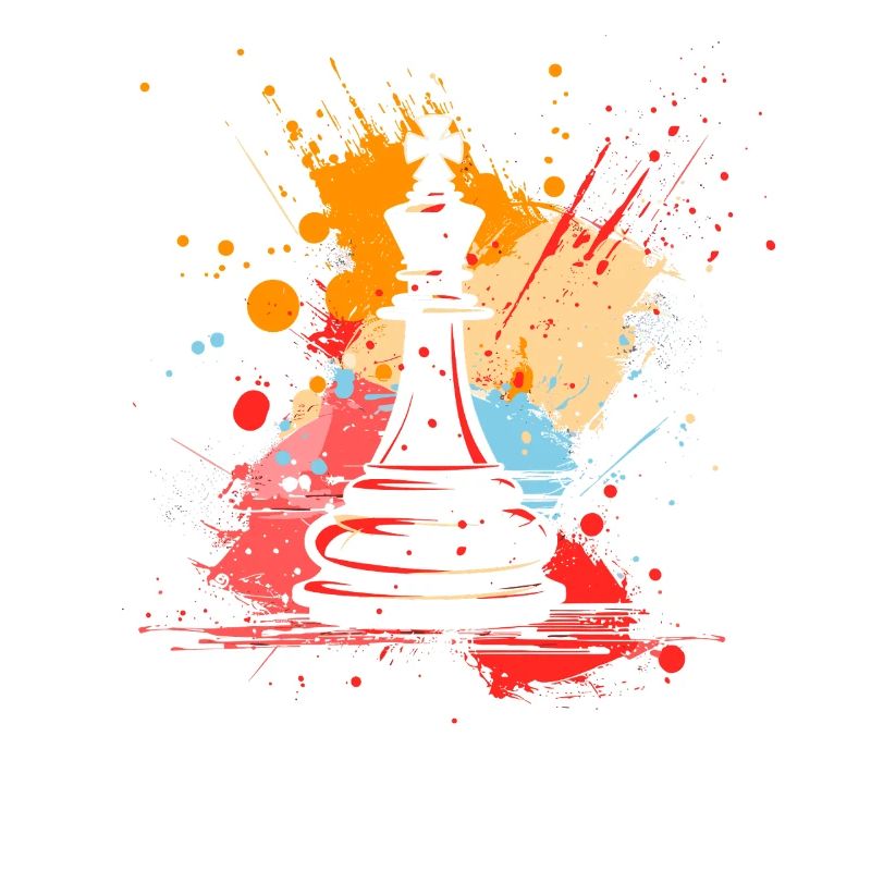 Chess Pieces Graffiti