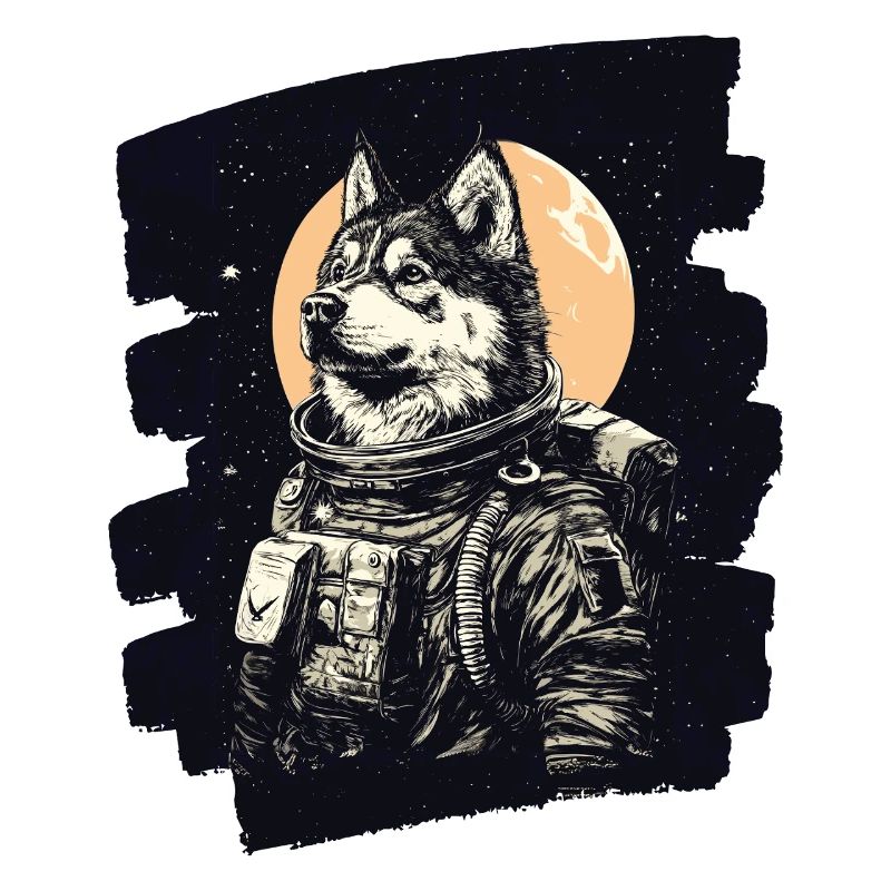 Husky Astronaut