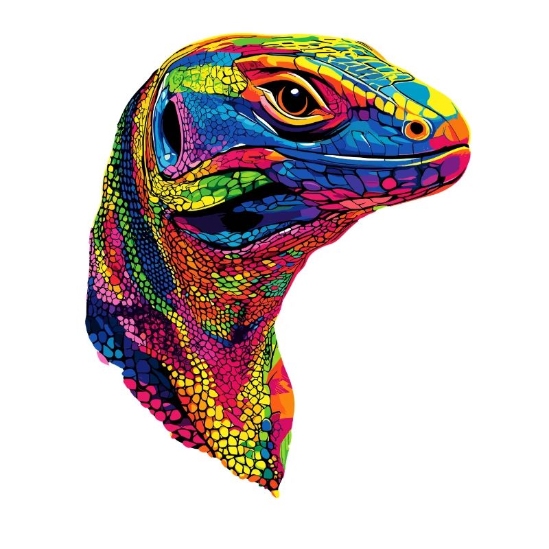 Waran Echse Reptil Komodowaran Bindenwaran Lizard