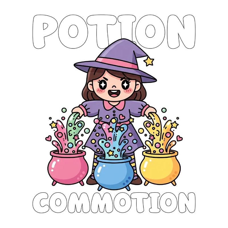 POTION COMMOTION - WITCH HALLOWEEN