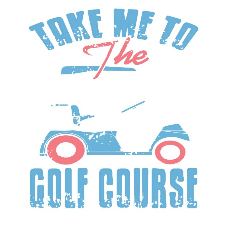 Bold Minimal Golf Bag Silhouette Course Vibe