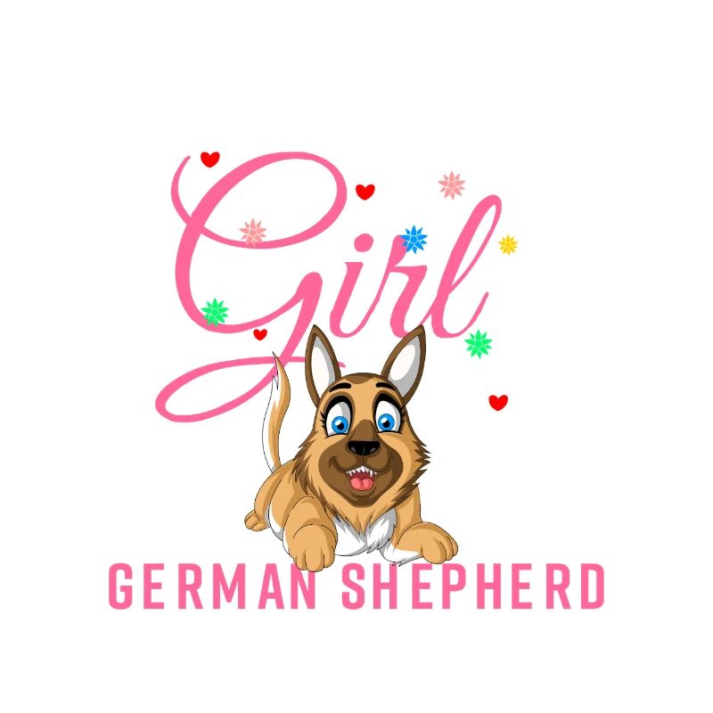 Never Stand Between a Girl and Her German Shepherd