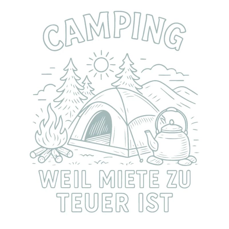 Camping Parce que le loyer est trop cher Aventure Nature
