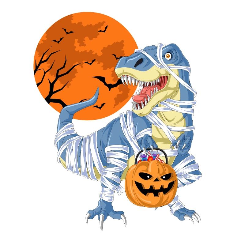 T-Rex Mummy Halloween