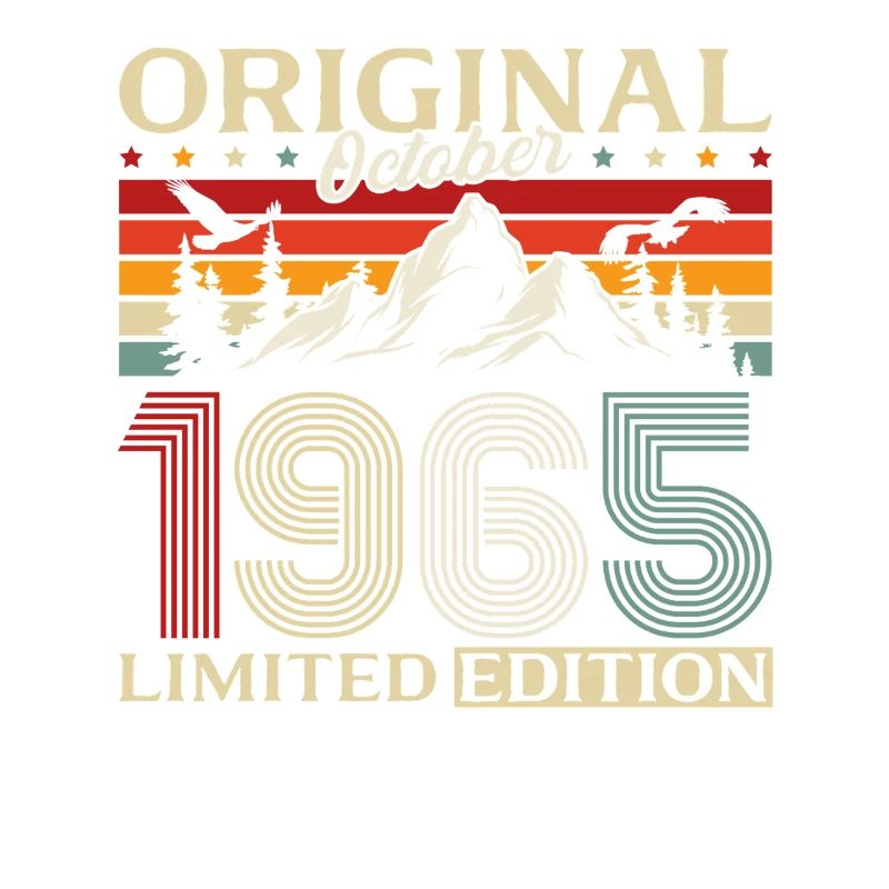 60e anniversaire Original octobre 1965