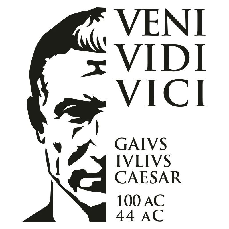 Veni Vidi Vici Caesar Quote Emperor