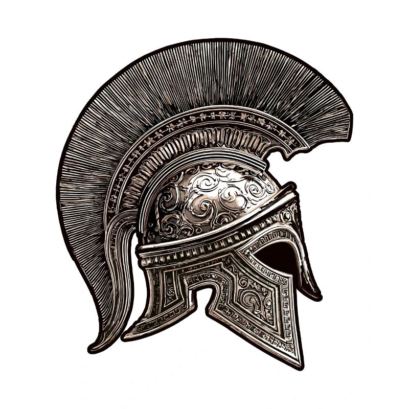 Spartansk hjelmsymbol mytologi