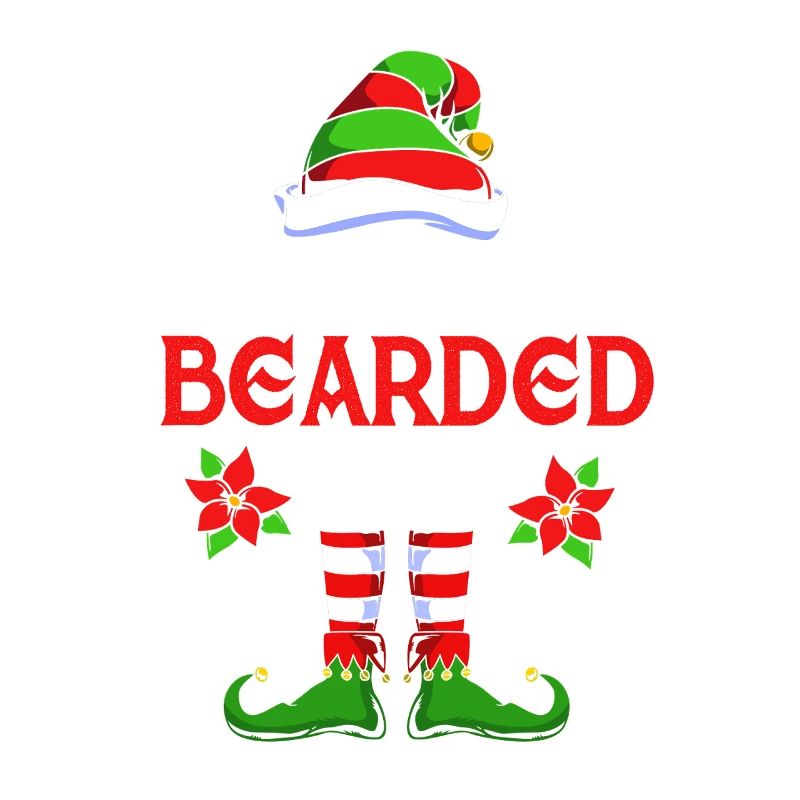 Elfe Elf Weihnachtsgeschenk Bart Bärtig Friseur