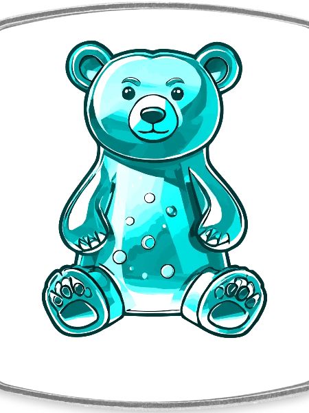 Gummy Bear Turquoise