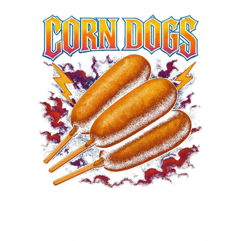 Corn Dogs Nourriture préférée Drôle Weird Corn Dog