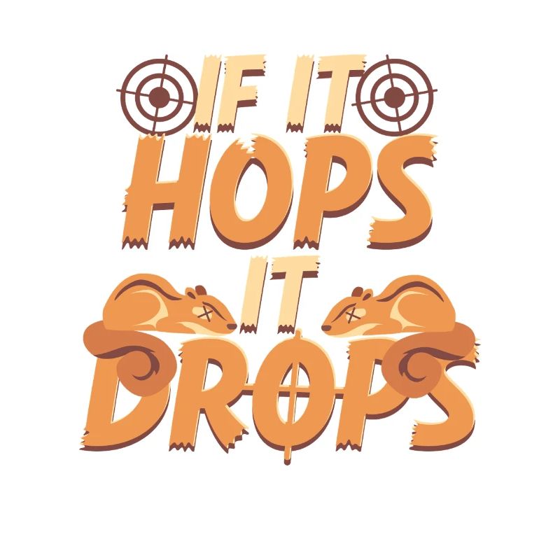 Eichhörnchenjäger Baumratte If It Hops It Drops