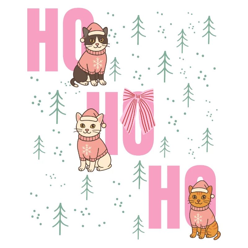 Cadeau de Noël pour chat Décoration propriétaire de chat