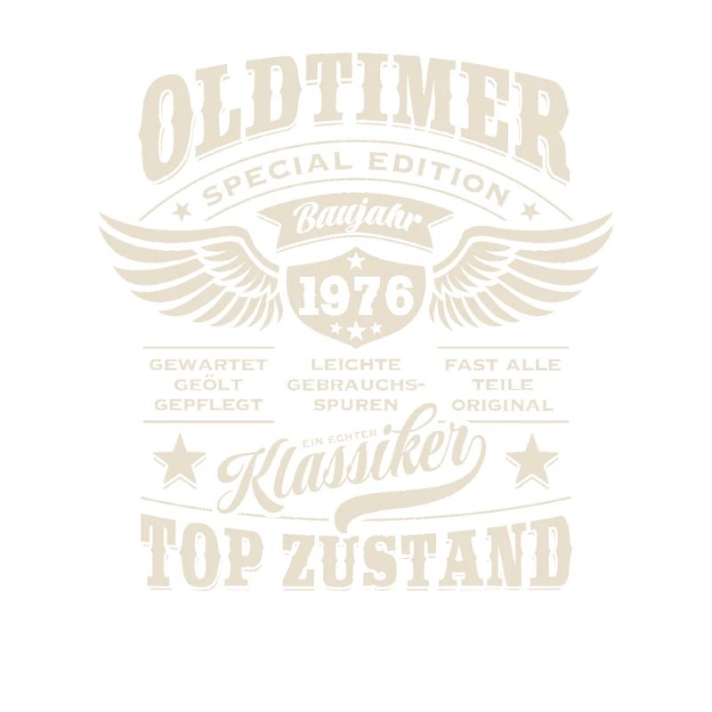 Oldtimer Modell 1976 | Geburtstag Geschenk
