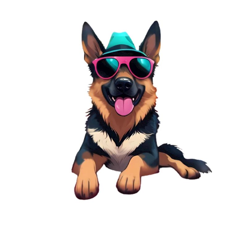 Sunglasses Shepherd Dog