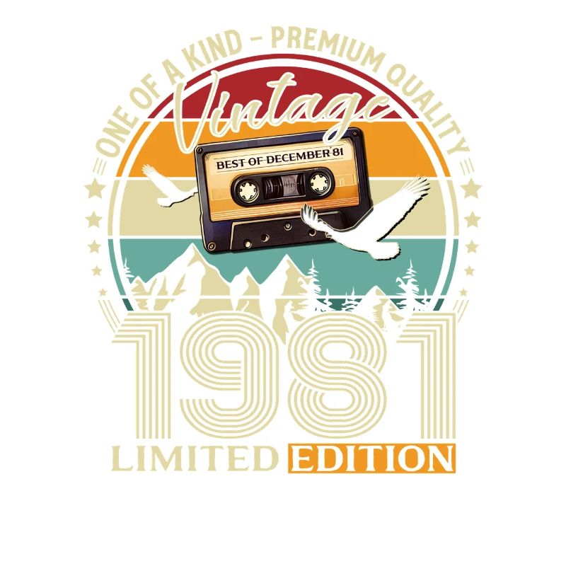 44e anniversaire cassette décembre 1981