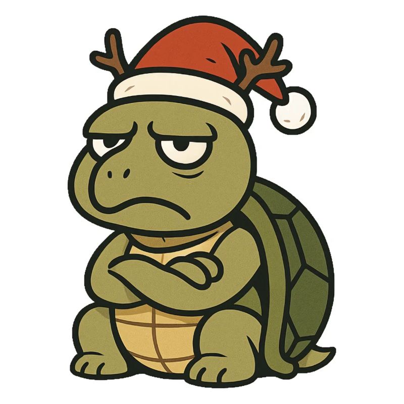 Grim Christmas Turtle