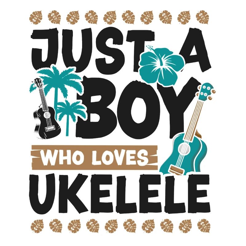 Ukulélé hawaïen Ukulélé Garçon Just A