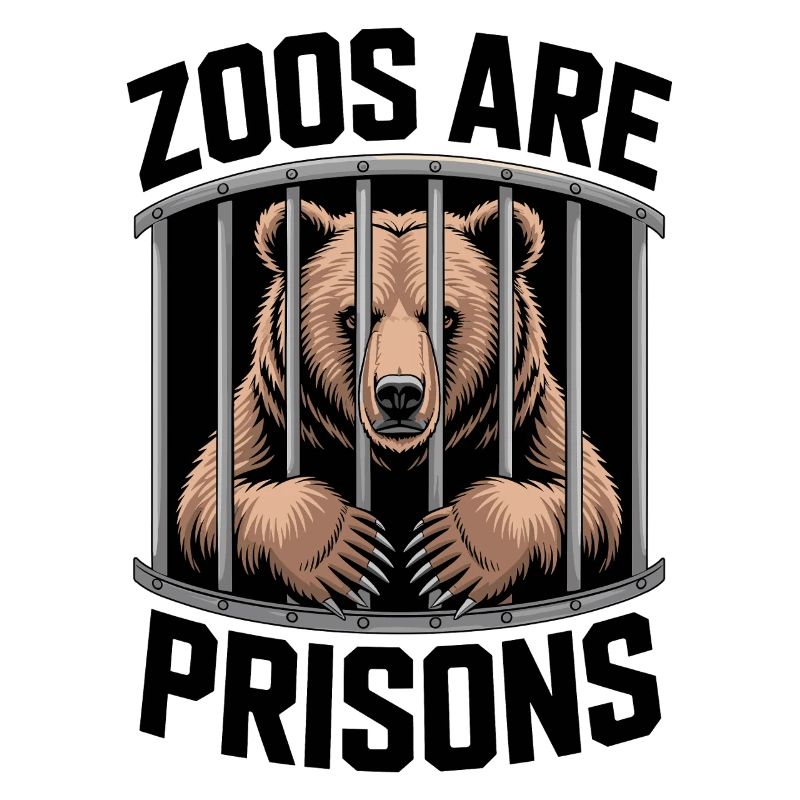 Bär hinter Gittern Motiv