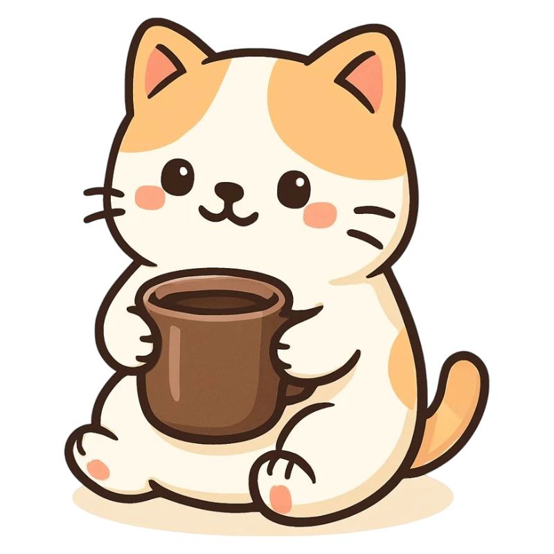 Chat avec Tasse