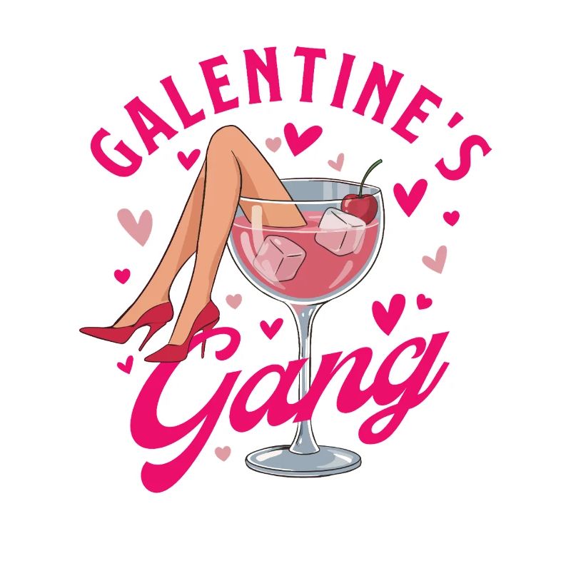 Le gang de Galentine s’amuse ensemble avec un look assorti