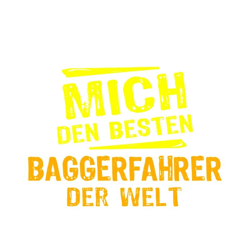 Baggerfahrer Geschenk