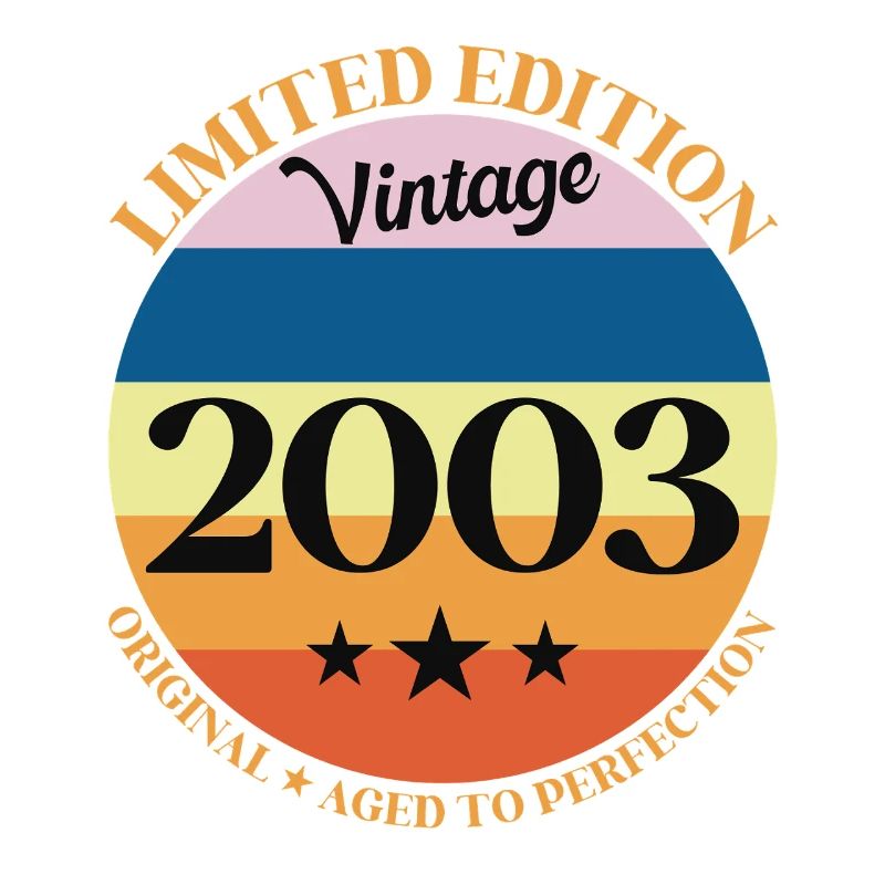 2003 Vintage-Geburtstagsgeschenk