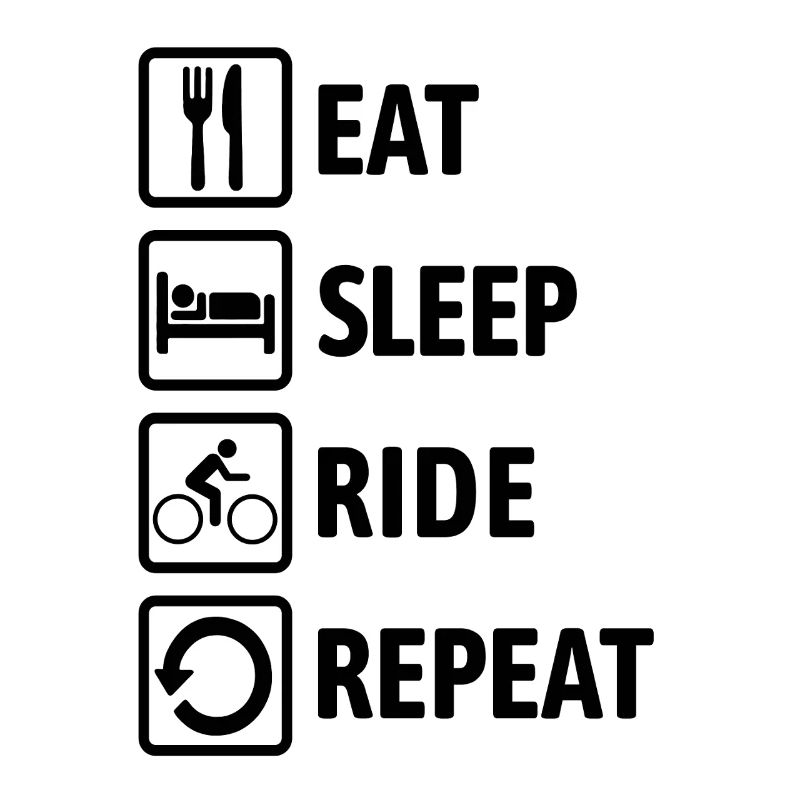 Manger Dormir Répéter - Cyclisme