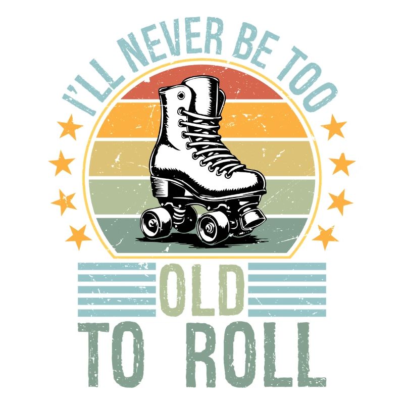 Jamais trop vieux pour rouler sur un roller roller roller roll de derby