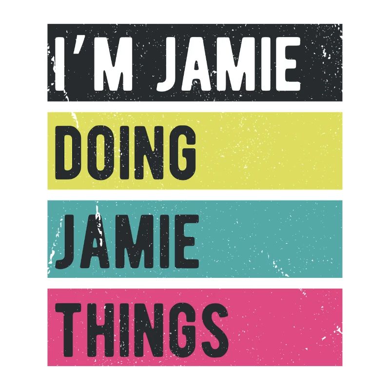 Ich bin Jamie und mache Jamie Things Retro-Farben