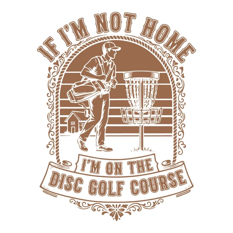 Wenn ich nicht zu Hause bin, bin ich auf dem Disc Golf Course
