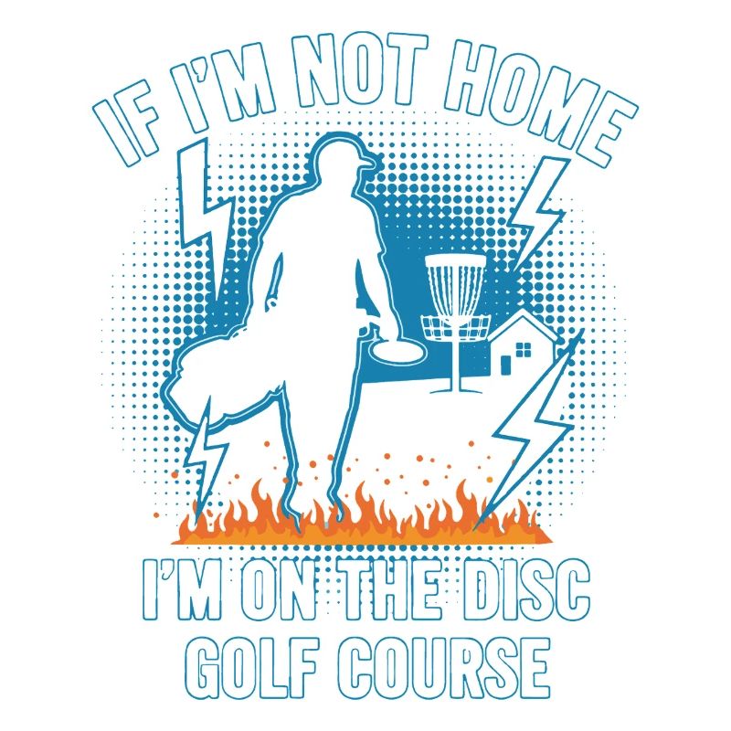 Wenn ich nicht zu Hause bin, bin ich auf dem Disc Golf Course