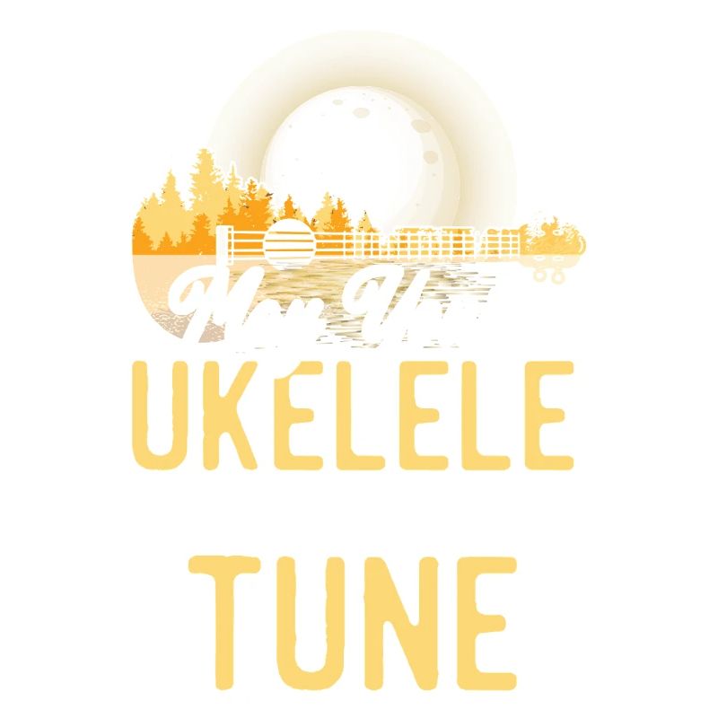 Hawaiian Ukulele Uke Moon May Your