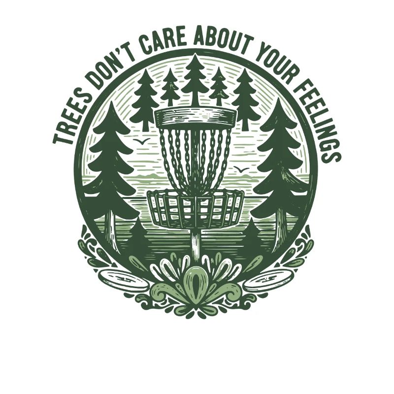 Les arbres ne se soucient pas de vos sentiments Disc golf