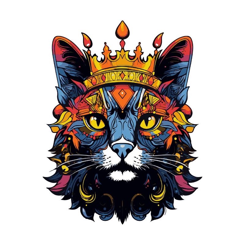 Couronne royale de chat