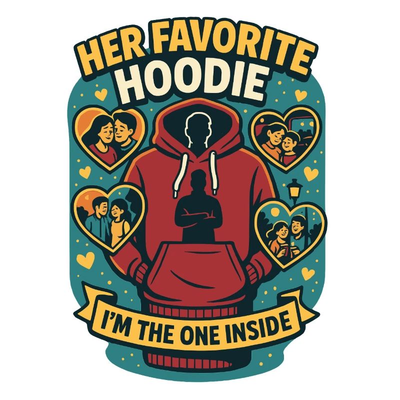 Son sweat à capuche préféré, cadeau de la Saint-Valentin