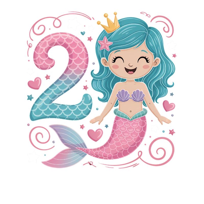 Sirène 2e anniversaire 2 ans