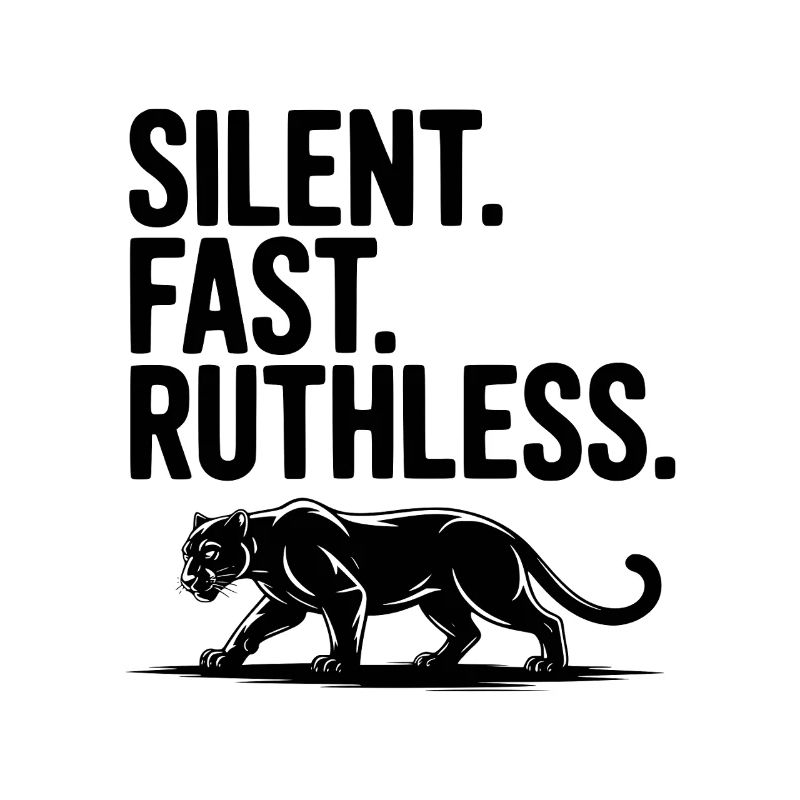 Silencieux. Vite. Impitoyable.