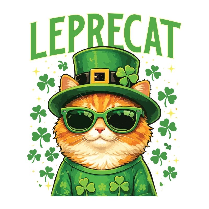 Leprecat St Patrick’s Irish Lucky Cat