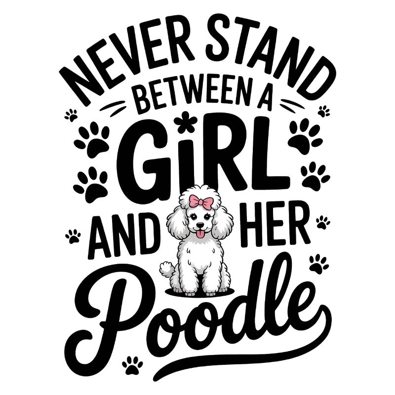 Paroles de caniche Caniche Cadeau drôle de caniche