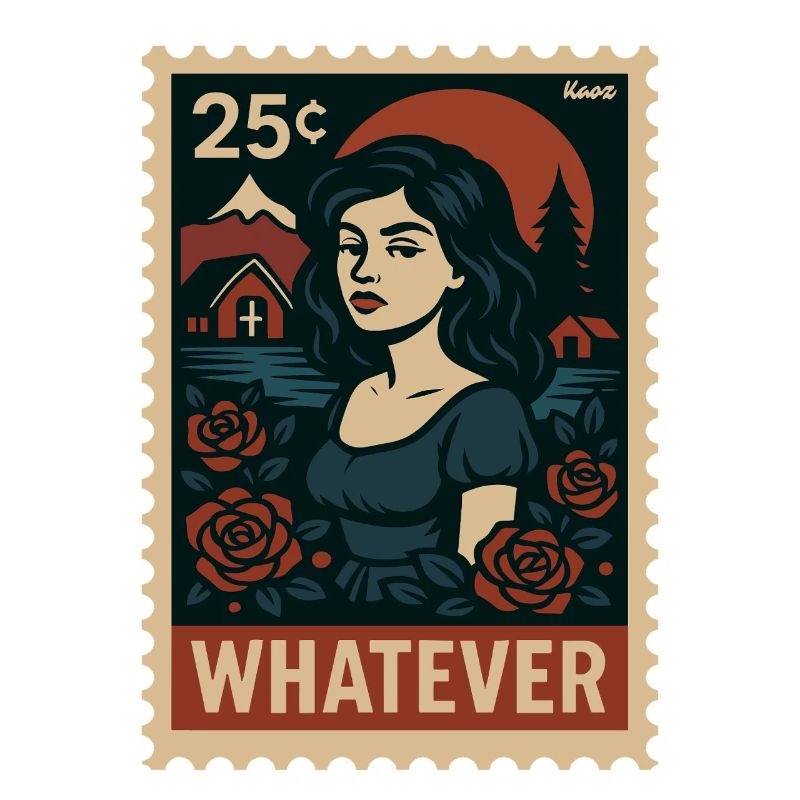 Peu importe le portrait de la rose au clair de lune