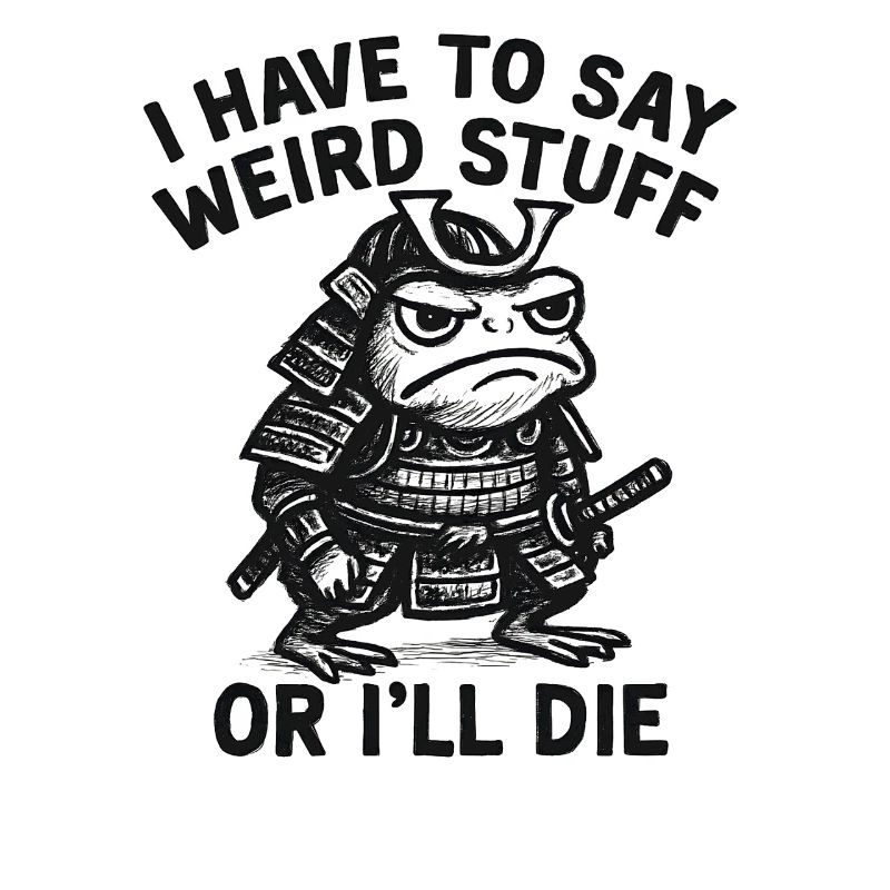 Frog Saying Meme Humor Funny Gift Idea