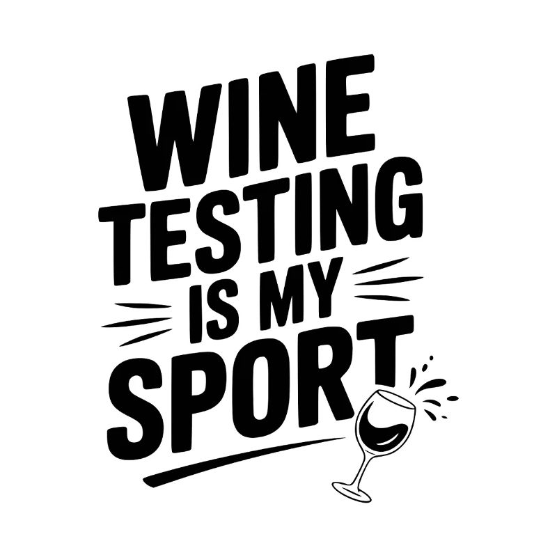 Wine Testing is My Sport